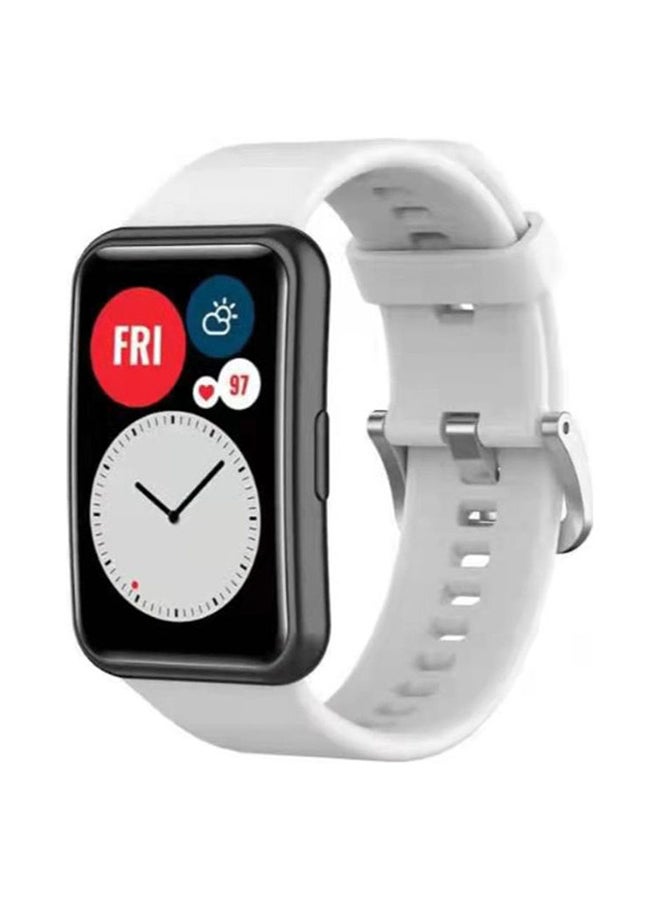 SHAPINGFORCE - Replacement Band For Huawei Watch Fit/Elegant White - Image 1