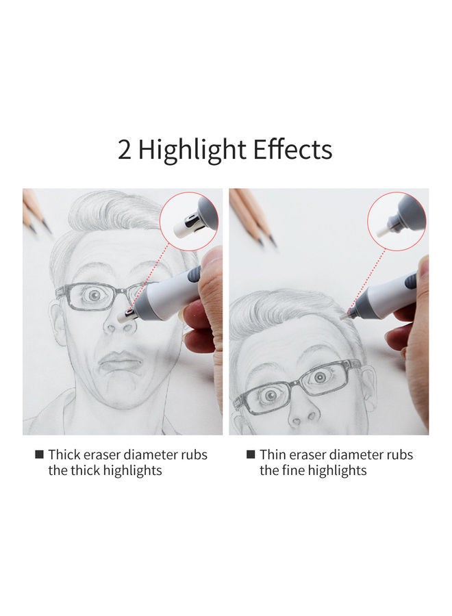 Generic Electric Eraser Kit Grey  - Image 4