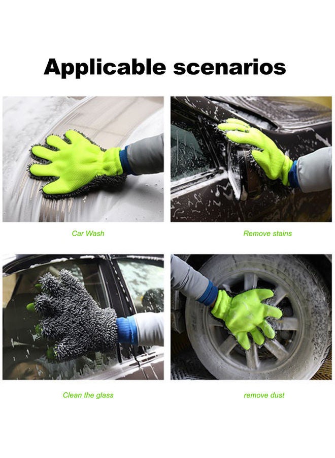 Palm Shape Microfiber Wash Glove - Image 5
