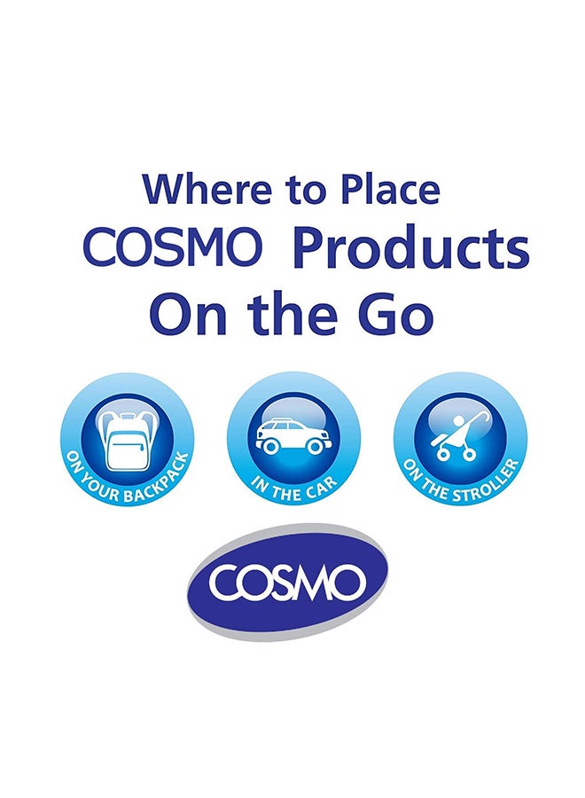 COSMO Antiseptic Solution Liquid Pack Of 24 Multicolour 250ml  - Image 3