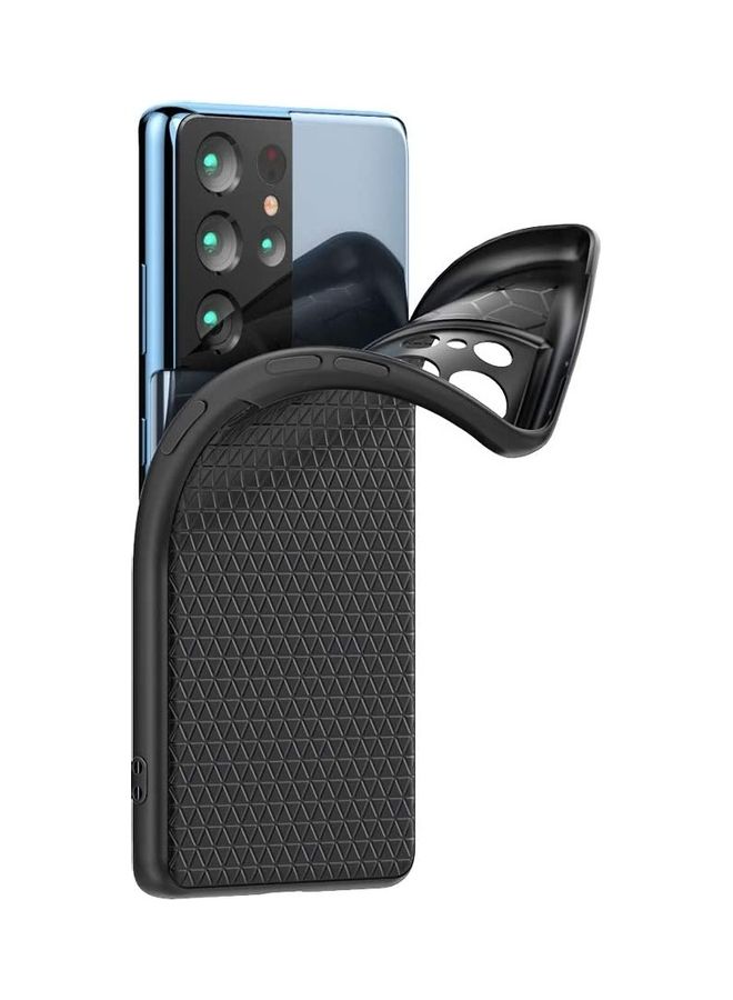 shAyzee Protective Case Cover For Samsung Galaxy S21 Ultra Black - Image 4