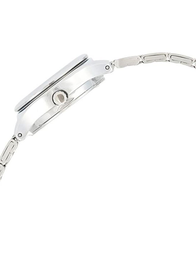 CASIO Men's Stainless Steel Quartz Analog Watch LTP-V006D-2BUDF - 30 mm - Silver - Image 3