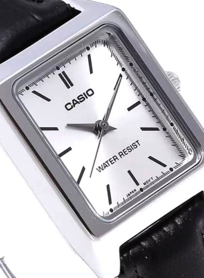 CASIO Women's Dress Water Resistant Analog Watch LTP-V007L-7E1UDF - 31 mm - Black - Image 5