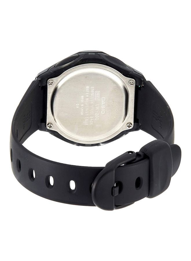 CASIO Men's General Quartz Digital Watch LW-200-1BVDF - 35 mm - Black - Image 2