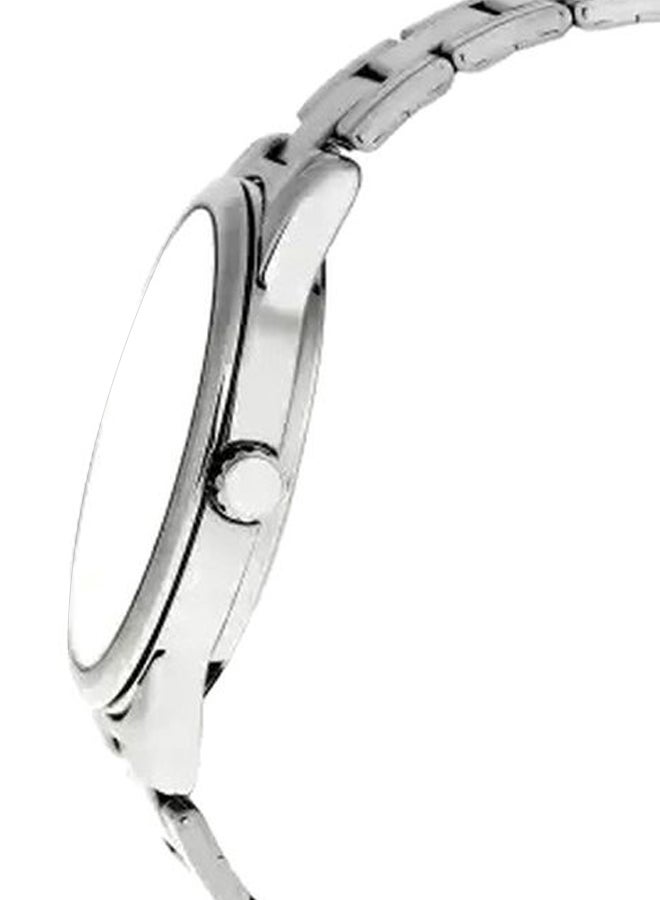 CASIO Men's Enticer Stainless Steel Analog Watch MTP-V001D-7BUDF - 38 mm - Silver  - Image 4