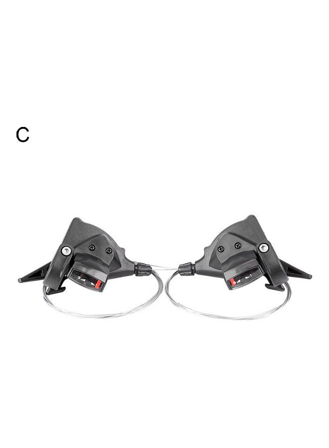 Generic 2 Piece Bicycle Speed Trigger Shifter Brake Levers Bike Derailleur 0.276kg  - Image 5