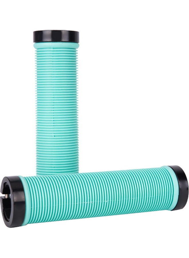 1 Pair MTB Folding Bike Handlebar Covers Bicycle Lockable Handle Anti Slip Grips 0.155kg - Image 1