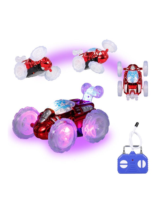 Remote Control Stunt Car With Flashlight 16.00x8.00x11.00cm - Image 1