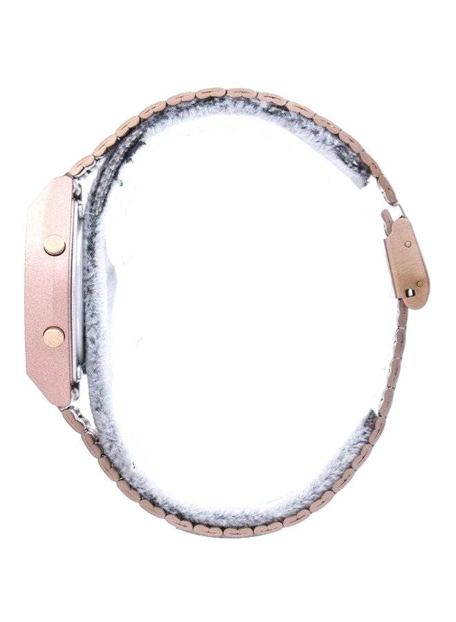 CASIO Women's Water Resistant Stainless Steel Digital Watch B640WC-5ADF - 39 mm - Rose Gold  - Image 5