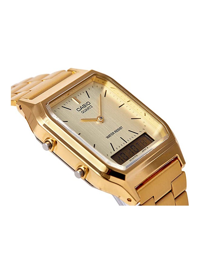 Men's Water Resistant Analog & Digital Watch AQ-230GA-9DHDF - 39 mm - Gold - v1619064894/N14601493A_9