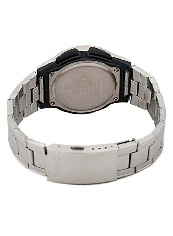 CASIO Men's Stainless Steel Analog Wrist Watch AW-80D-1AV - 40 mm - Silver - Image 4