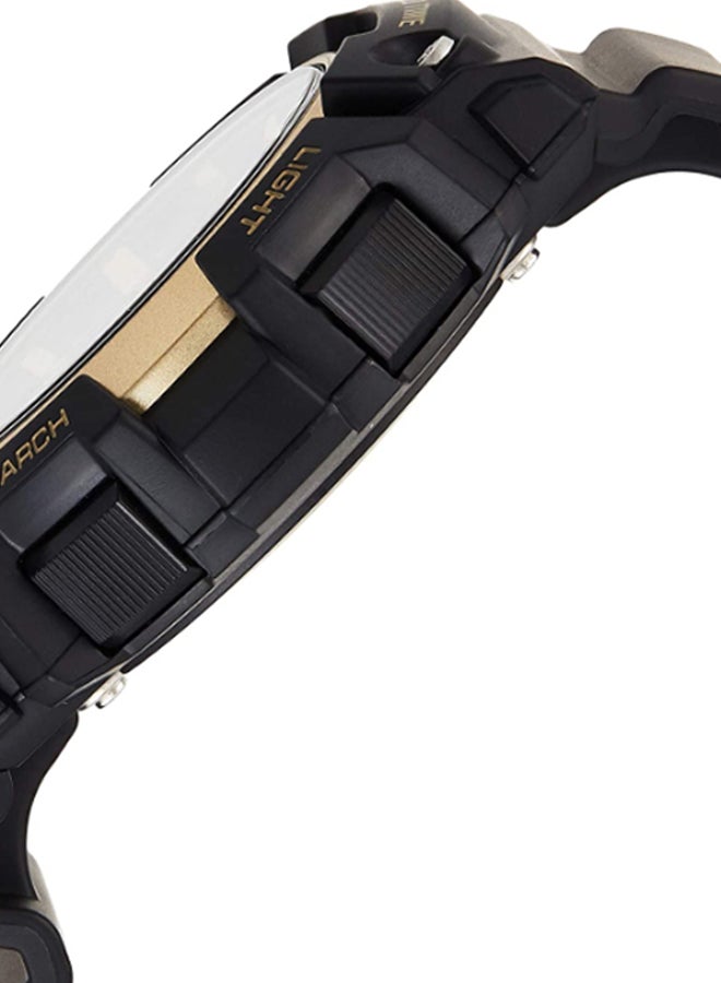 كاسيو ساعة يد كوارتز شبابية بعقارب ورقمية طراز AEQ-200W-9AVDF - 51 مم - أسود للأولاد - Image 3