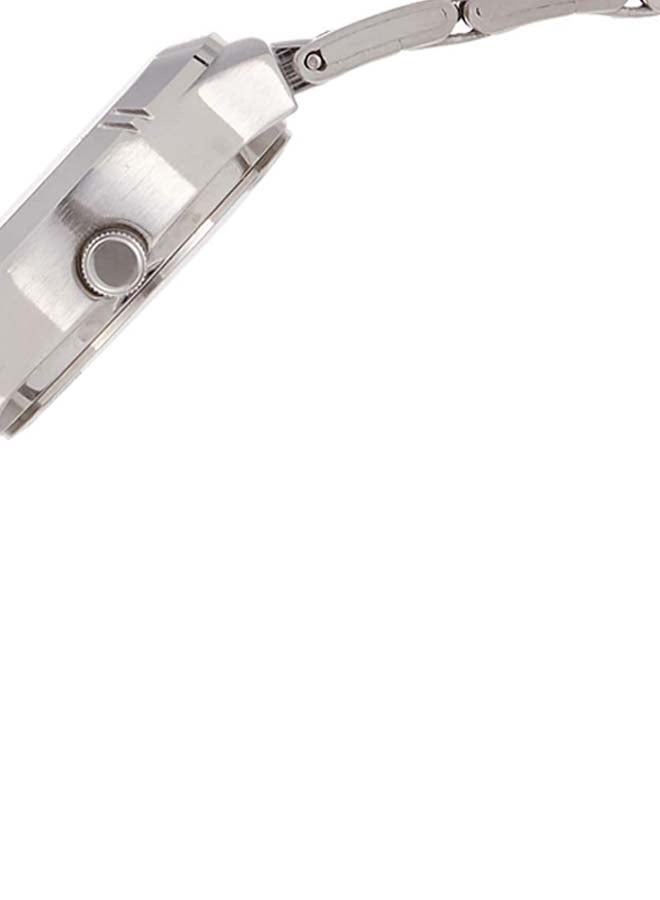 كاسيو ساعة يد بعقارب إنتيسر كوارتز طراز LTP-1241D-2ADF - 25 مم - فضي للنساء - Image 3