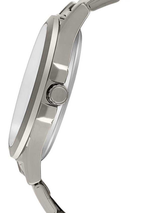 Men's Enticer Quartz Analog Watch MTP-1381D-1AVDF - 40 mm - Silver