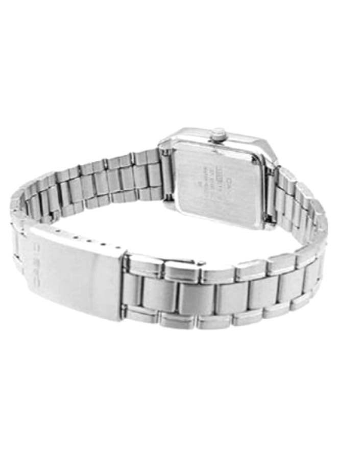 CASIO Women's Stainless Steel Analog Quartz Watch LTP-V007D-7EUDF - 22 mm - Silver - Image 2