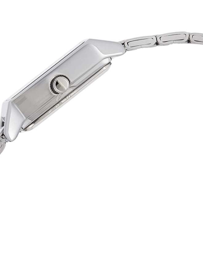 CASIO Women's Stainless Steel Analog Quartz Watch LTP-V007D-7EUDF - 22 mm - Silver - Image 4