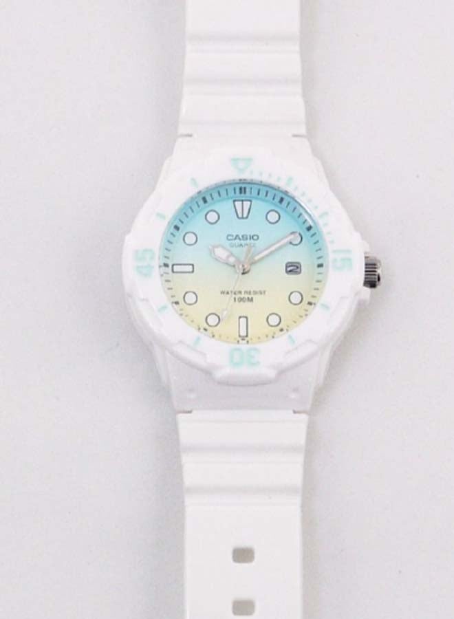 كاسيو ساعة يد رسمية بعقارب طراز LRW200H-2E2 - مقاس 34 مم - لون أبيض للنساء - Image 4