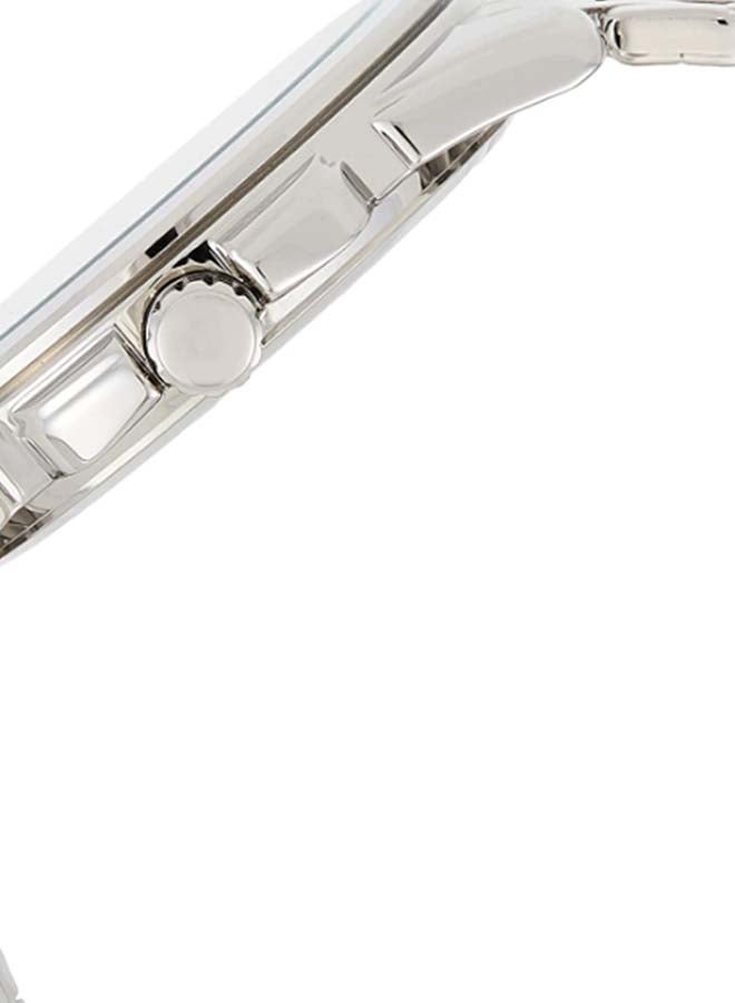 كاسيو ساعة يد رسمية بعقارب طراز MTP1314D-1A - قياس 45 مم - لون فضي للرجال - Image 3