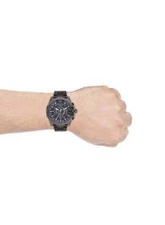 DIESEL Men's Mega Chief Round Shape Stainless Steel Chronograph Wrist Watch 51 mm - Grey - DZ4329  - Image 5