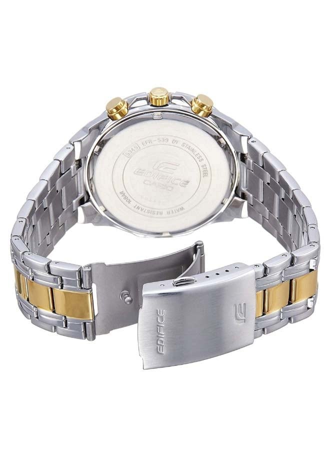 كاسيو ساعة إديفيس كرونوغراف ومقاومة للماء طراز EFR-539SG-7AV للرجال - Image 3