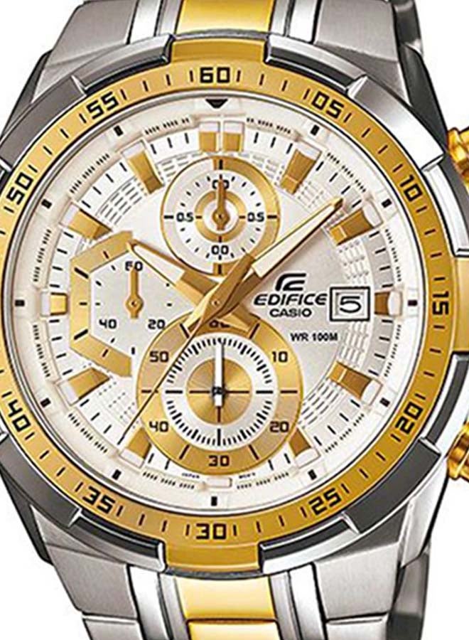 كاسيو ساعة إديفيس كرونوغراف ومقاومة للماء طراز EFR-539SG-7AV للرجال - Image 4