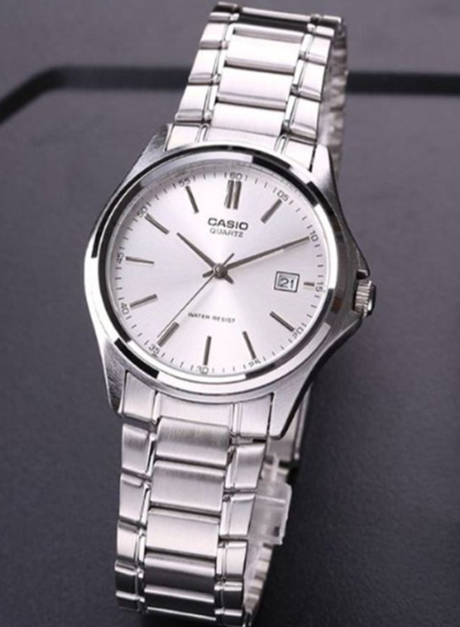 CASIO Women's Water Resistant Analog Watch LTP-1183A-7A - 28 mm - Silver - Image 4