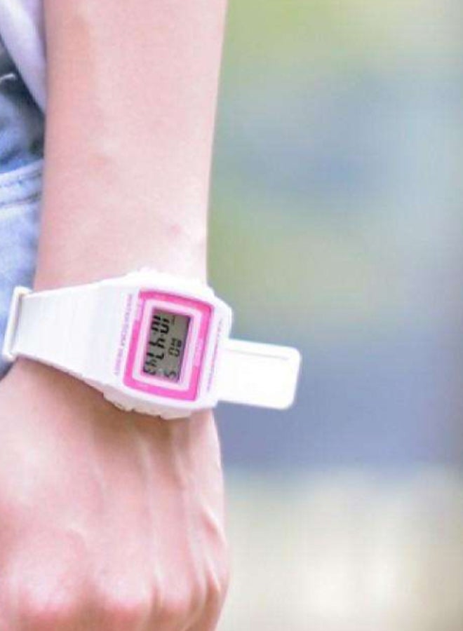 CASIO Women's Classic Digital Watch W-215H-7A2 - 44 mm - White - Image 4