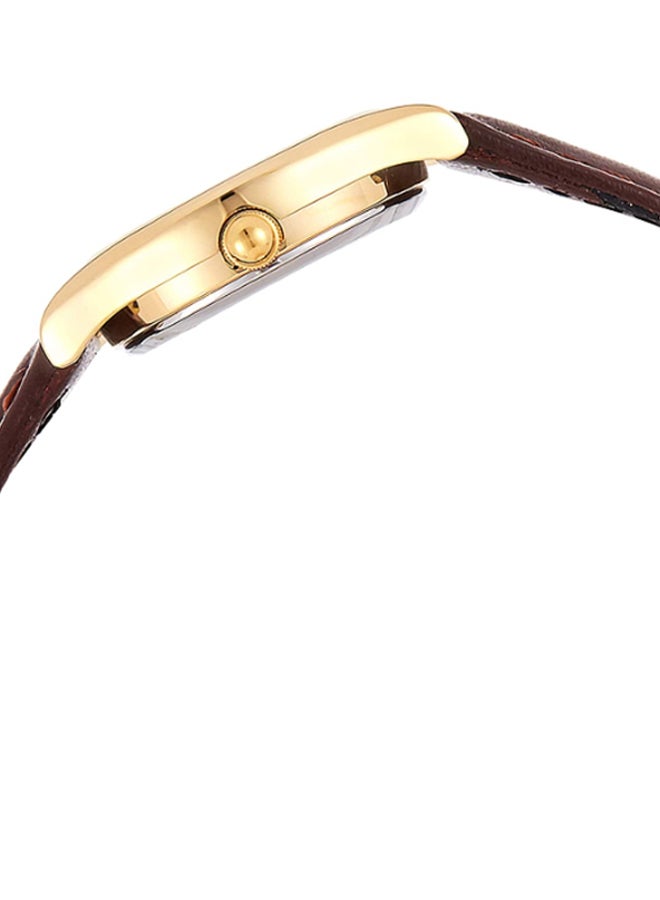 CASIO Women's Leather Analog Watch LTP-1094Q-7B6RDF - 22 mm - Brown - Image 3