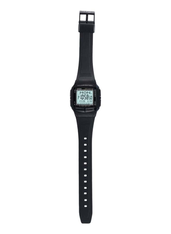 CASIO Men's Silicone Digital Wrist Watch DB-36-9AVDF (TH) - 37 mm - Black - Image 3