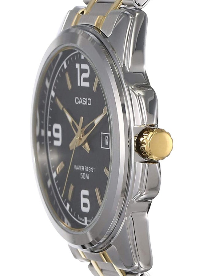 CASIO Women's Stainless Steel Analog Watch LTP-1314SG-1ADF - 33 mm - Silver/Gold - Image 3