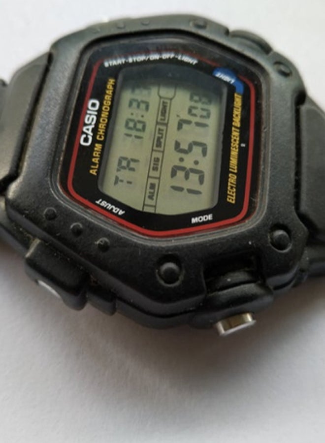 CASIO - Men's Sport Digital Watch DW-290-1 - 47 mm - Black - Image 1