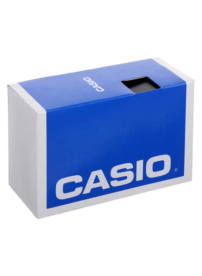 كاسيو ساعة يد بعقارب وسوار من الراتينج مقاومة للماء طراز LRW200H-7BVCF - مقاس 34 مم - لون أبيض للنساء - Image 4