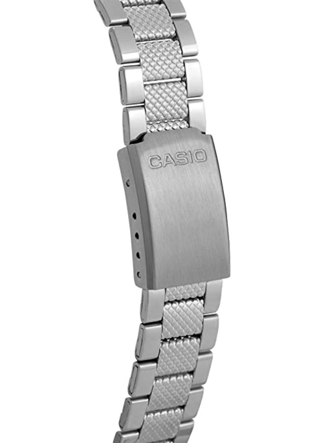 CASIO Men's Stainless Steel Analog Wrist Watch MTP-1274D-7B - 35 mm - Silver - Image 5