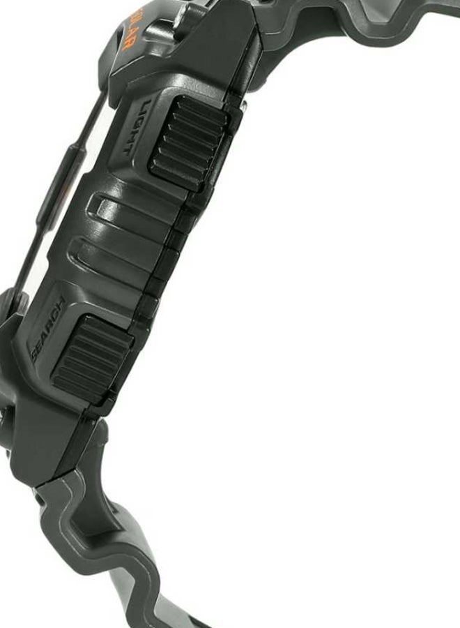 كاسيو - ساعة يد بعقارب وسوار من السيليكون طراز AQ-S810W-3AVDF - 47 مم - لون أخضر للرجال - Image 1