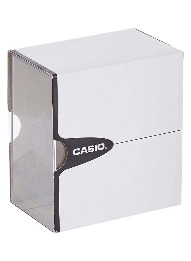 CASIO Men's Water Resistant Leather Analog Watch MTP1183E-7A - 36 mm - Black - Image 5