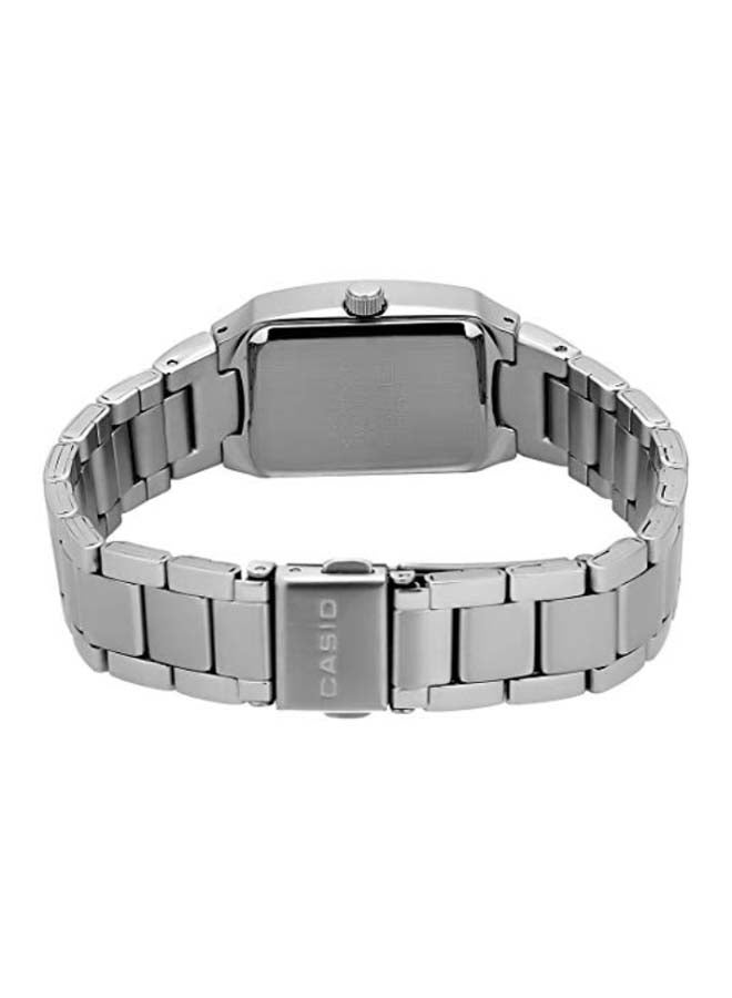 كاسيو ساعة يد بعقارب من الإستانلس إستيل طراز LTP1165A-4CDF للنساء - Image 3