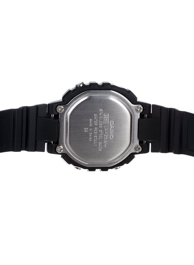 CASIO Men's Vintage Digital Watch La-20Wh-1Adf - 30 mm - Black  - Image 4
