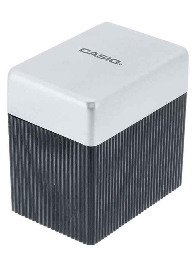 كاسيو ساعة يد رقمية بسوار من الراتينج طراز W-215H-4 - مقاس 41 مم - لون وردي للنساء - Image 4