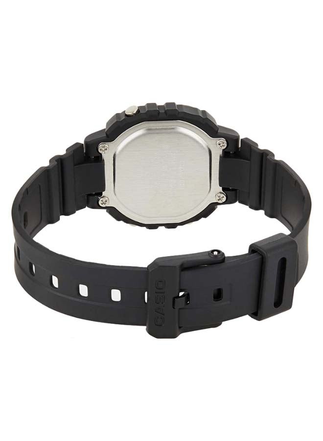 كاسيو ساعة يد كور رقمية طراز LA20WH-1B - قياس 30 مم - لون أسود للنساء - Image 2