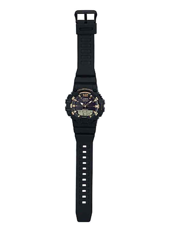 كاسيو ساعة يد رقمية وبعقارب من سلسلة يوث طراز HDC-700-9AVEF - قياس 49 مم - لون أسود للرجال - Image 5