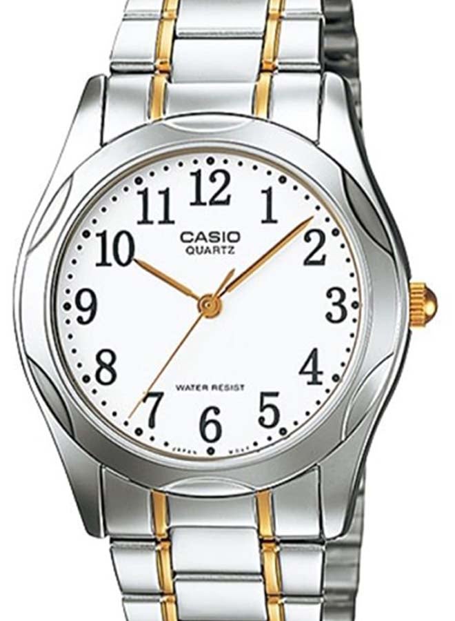 كاسيو ساعة يد بعقارب وسوار من المعدن، طراز MTP-1275SG-7B للرجال - Image 3