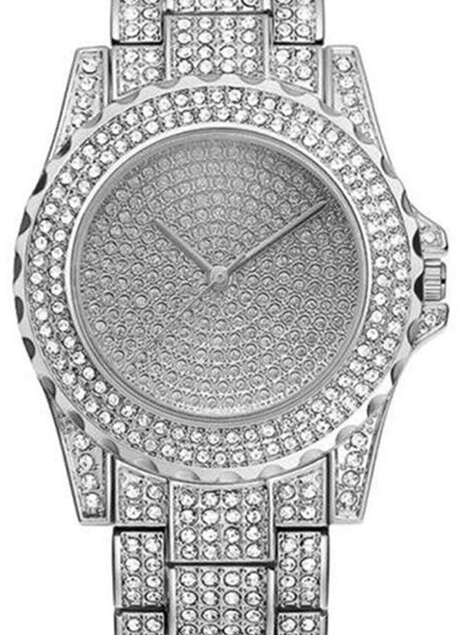 Sharpdo - Women's Diamond Studded Analog Watch LS849-S - Image 1