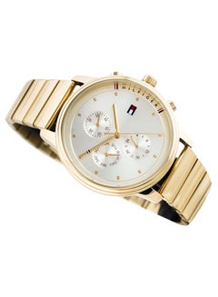 TOMMY HILFIGER Women's Blake Round Shape Stainless Steel Chronograph Wrist Watch 38 mm - Gold - 1781905  - Image 2