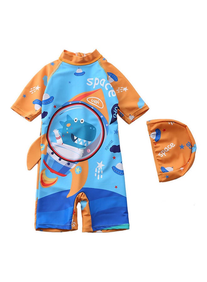 XiuWoo - Kids Swimsuit Costume Set 90cm - Image 1