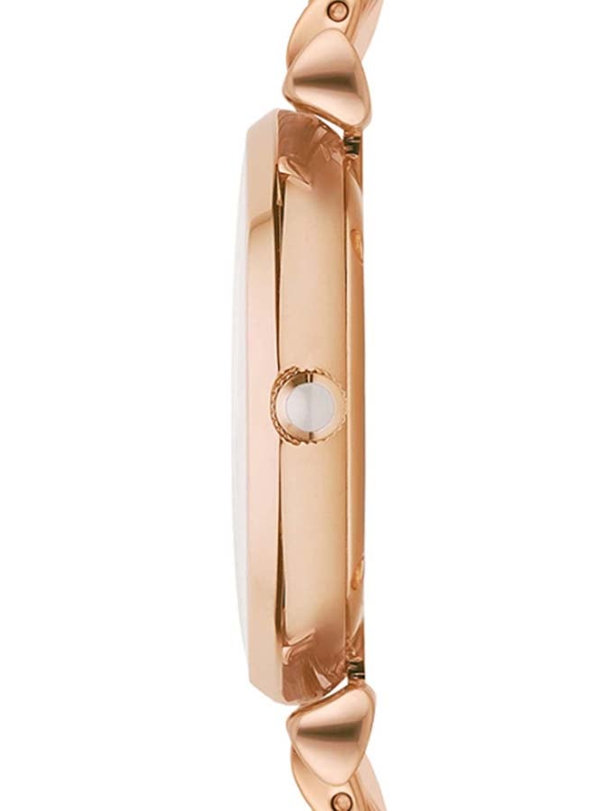 EMPORIO ARMANI Women's Stone Studded Analog Watch AR1909  - Image 4