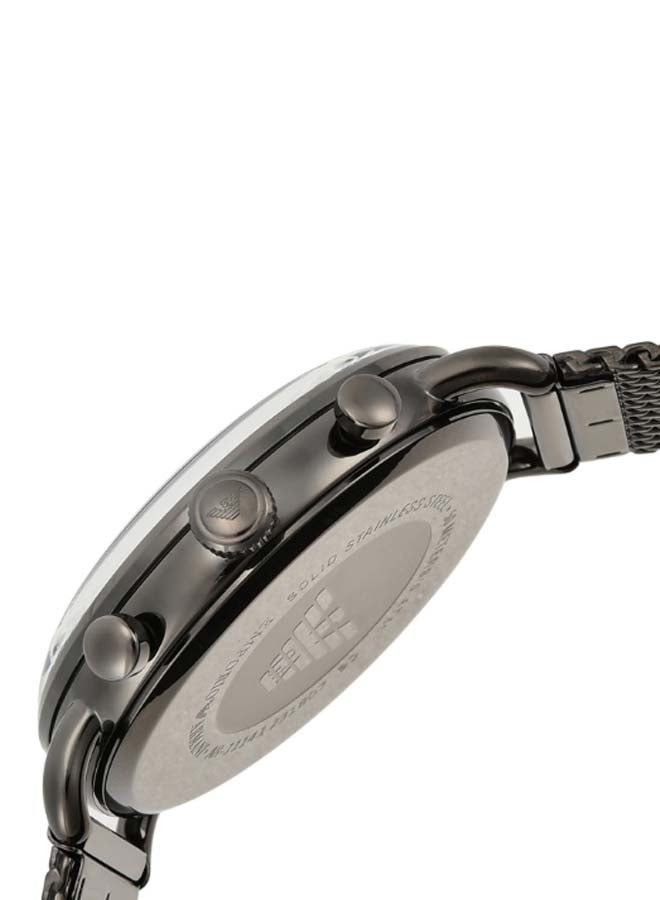 امبوريو ارماني ساعة يد كرونوغراف مقاومة للماء طراز AR11141 للرجال - Image 4