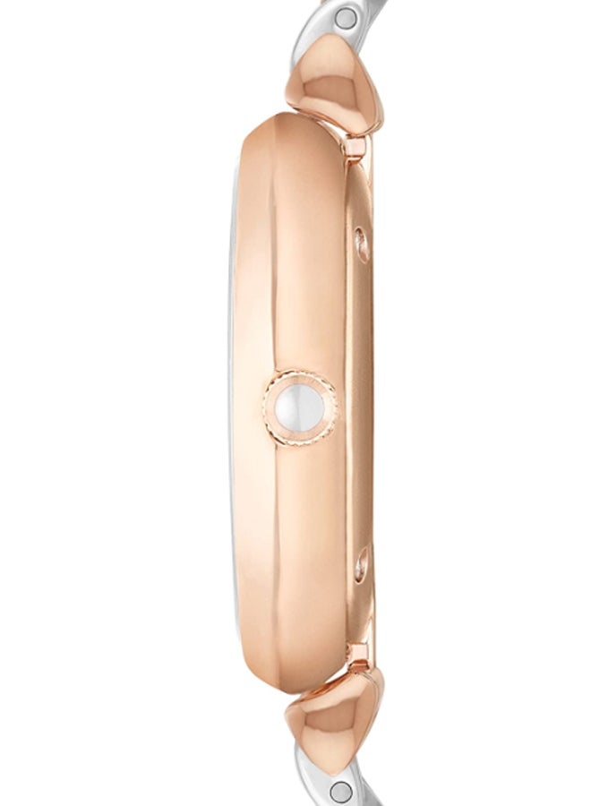 EMPORIO ARMANI Women's Gianni T-Bar Analog Watch AR1926  - Image 3