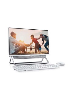 DELL Inspiron 5400-INS-6000-SLV All-in-One Desktop With 23.8 Inch FHD Touch Screen Display, Core i7-1165G7 Processor/16GB RAM/1TB HDD + 256GB SSD/2GB Nvidia GeForce MX330 Graphics English Silver  - Image 1