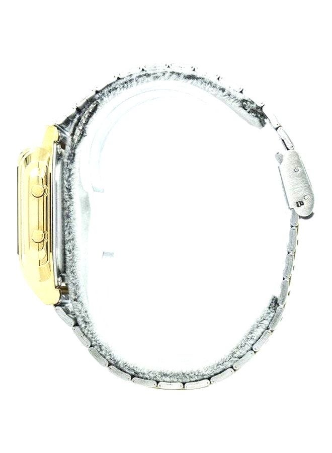 CASIO Men's Data Bank Digital Quartz Watch DB360G-9A - 38 mm - Gold - Image 4