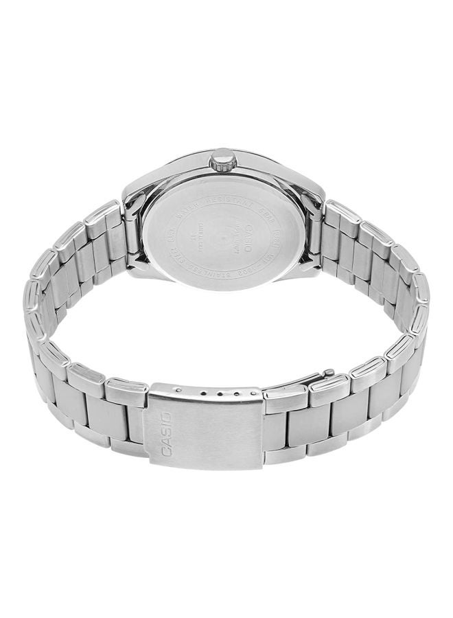 كاسيو ساعة يد إنتايسر بسوار من الإستانليس ستيل مقاومة للماء طراز MTP1302D للرجال - Image 5